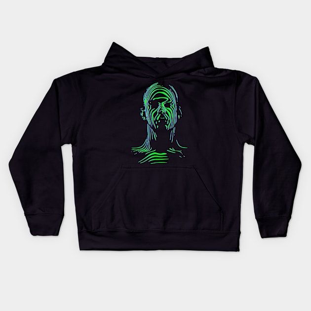 Echo of Humanity Kids Hoodie by Doc Multiverse Designs